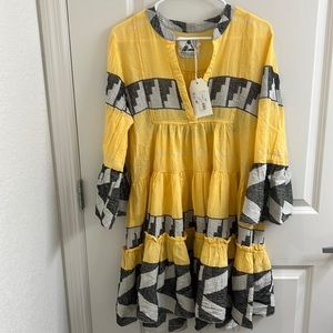 Beautiful Pearl & Caviar Tunic Dress made in Greece